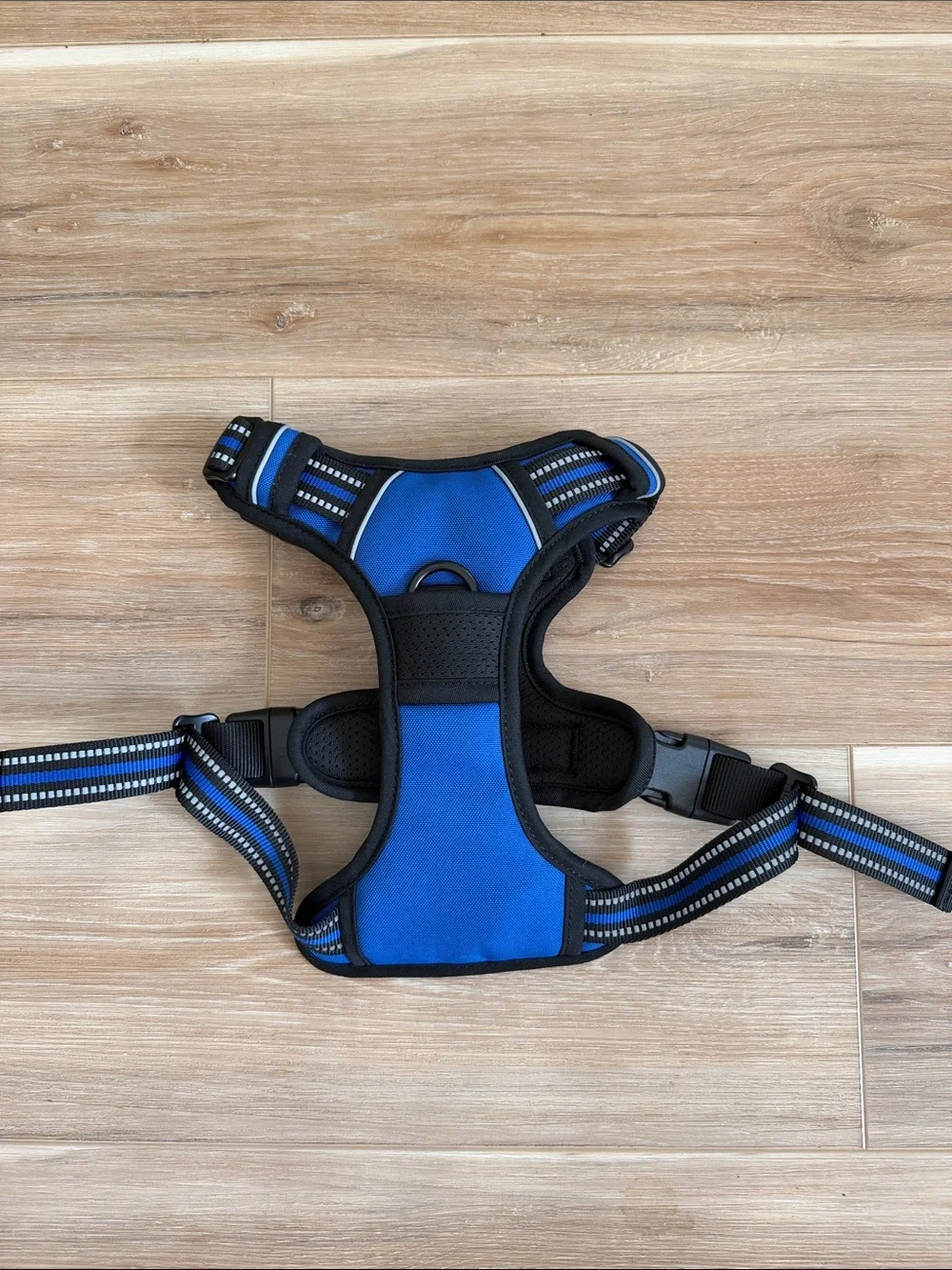 Rabbitgoo Blue No-Pull Padded Dog Harness with Reflective Trim Free Dog Ball
